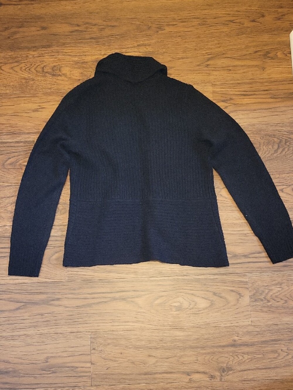H&M Black Open-Front Ribbed Cardigan - Picture 3 of 3